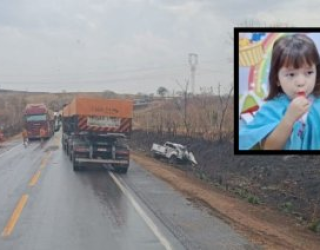 Motorista de caminh�o � preso ap�s bater em carro e matar crian�a e jovem na Mato Grosso