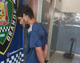 Guarda Municipal prende homem que tentou invadir casa da ex-c�njuge em V�rzea Grande