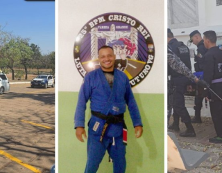 Familiares e alunos se despedem de PM assassinado; v�deos