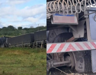 Pol�cia recupera caminh�o roubado e salva motorista feito ref�m em S�o Gon�alo dos Campos
