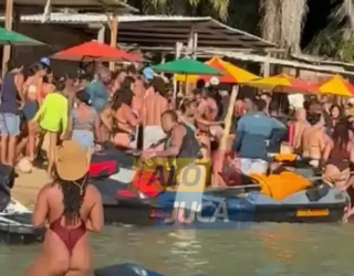 Jovem morre afogado ao cair de escuna na Prainha do Lobato, em Salvador